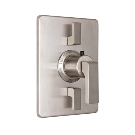 A large image of the California Faucets TO-THC2L-70 Satin Nickel