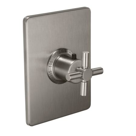A large image of the California Faucets TO-THCN-30X Satin Nickel