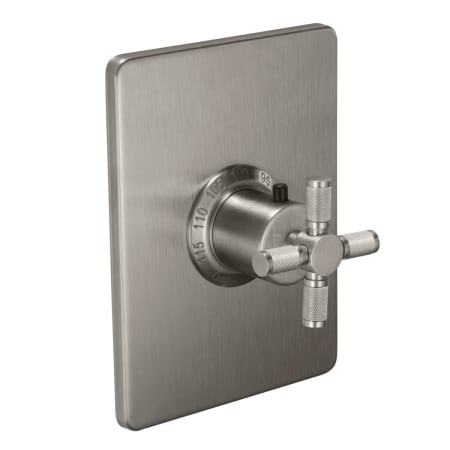 A large image of the California Faucets TO-THCN-30XK Satin Nickel