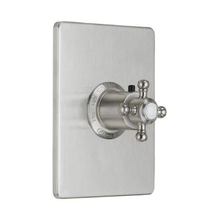 A large image of the California Faucets TO-THCN-47 Satin Nickel