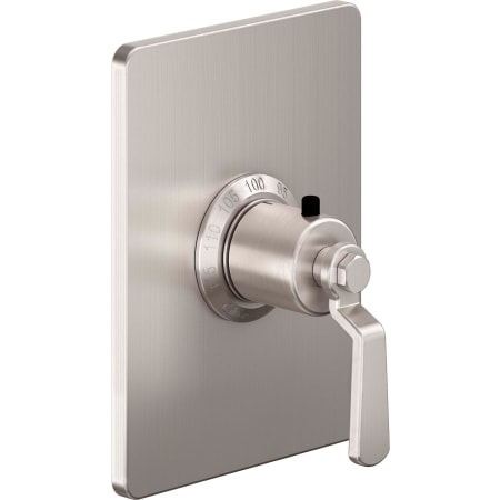 A large image of the California Faucets TO-THCN-80 Satin Nickel