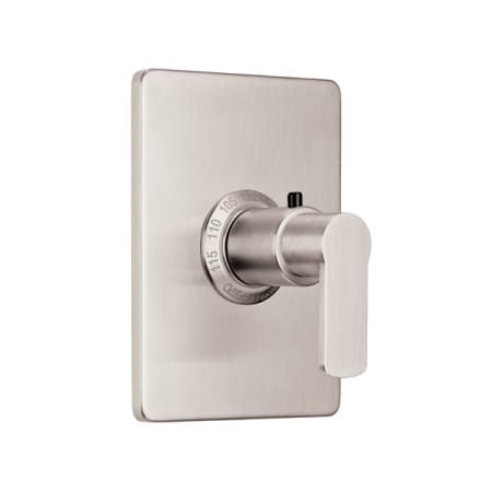 A large image of the California Faucets TO-THCN-E4 Satin Nickel