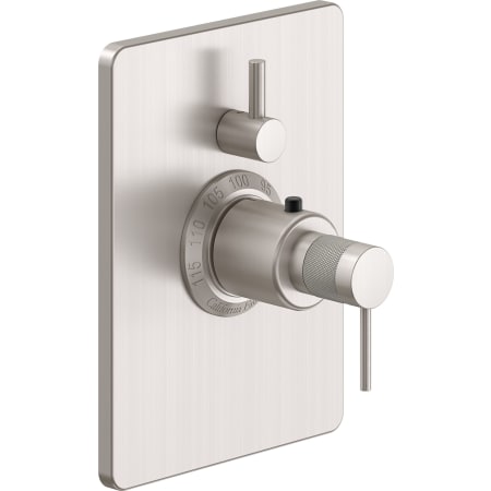 A large image of the California Faucets TO-THF1L-52K Satin Nickel