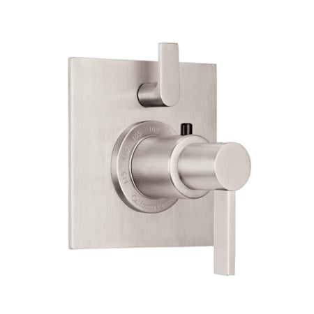 A large image of the California Faucets TO-THF1L-E3 Satin Nickel