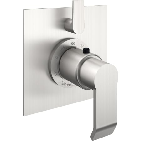 A large image of the California Faucets TO-THF1L-E5 Satin Nickel