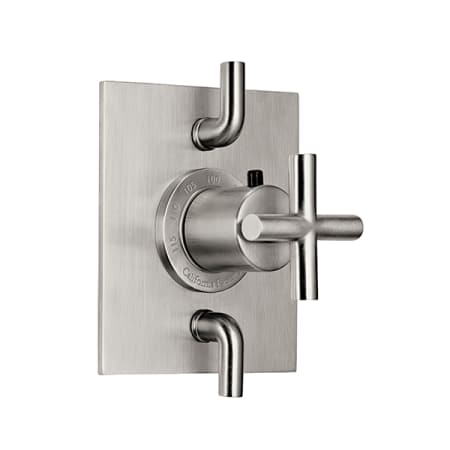 A large image of the California Faucets TO-THF2L-65 Satin Nickel