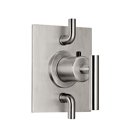 A large image of the California Faucets TO-THF2L-66 Satin Nickel