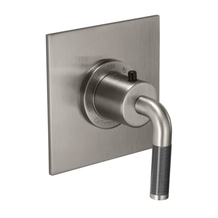 A large image of the California Faucets TO-THFN-30F Satin Nickel