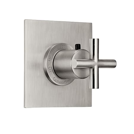 A large image of the California Faucets TO-THFN-65 Satin Nickel