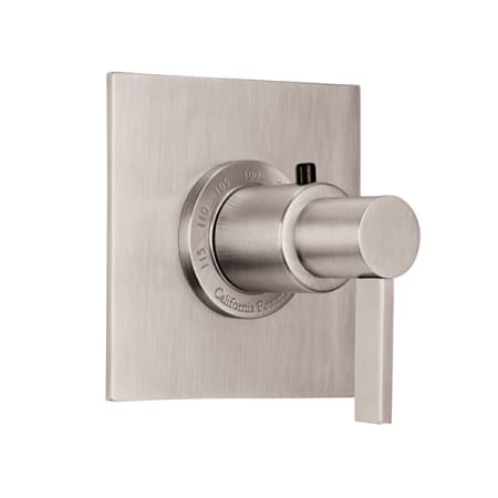 A large image of the California Faucets TO-THFN-E3 Satin Nickel