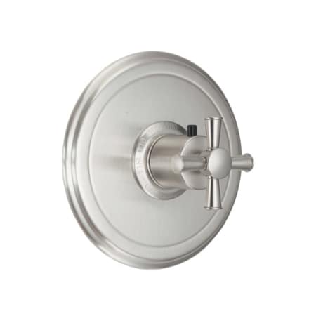 A large image of the California Faucets TO-THN-48X Satin Nickel