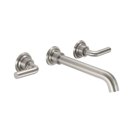 A large image of the California Faucets TO-V3002-9 Satin Nickel