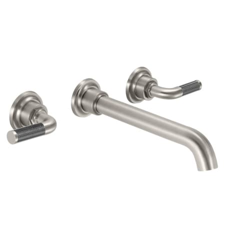 A large image of the California Faucets TO-V3002F-9 Satin Nickel