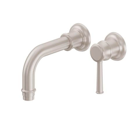 A large image of the California Faucets TO-V4801-7 Satin Nickel