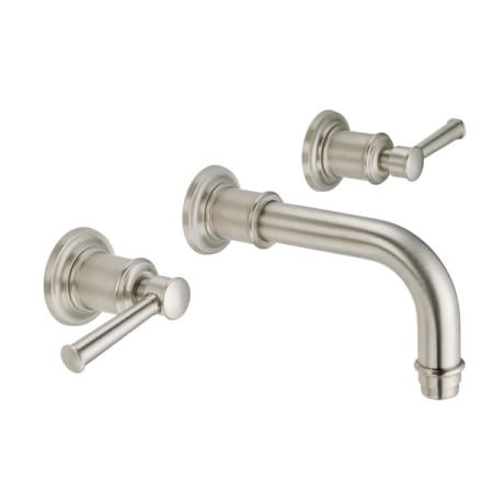 A large image of the California Faucets TO-V4802-7 Satin Nickel