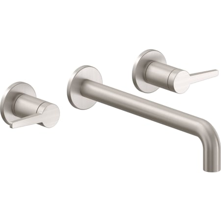 A large image of the California Faucets TO-V5302-9 Satin Nickel