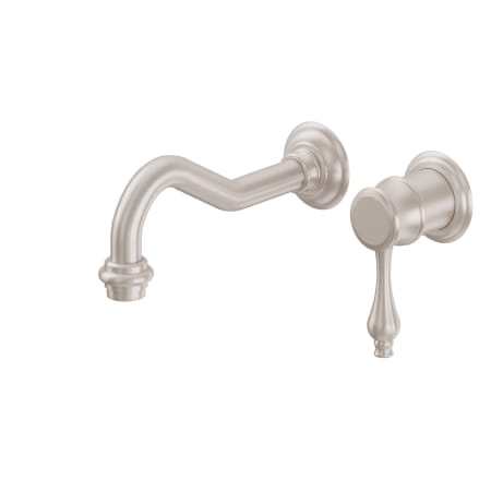 A large image of the California Faucets TO-V6101-7 Satin Nickel