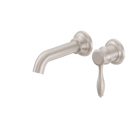 A large image of the California Faucets TO-V6401-7 Satin Nickel