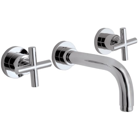 A large image of the California Faucets TO-V6502-9 Polished Chrome