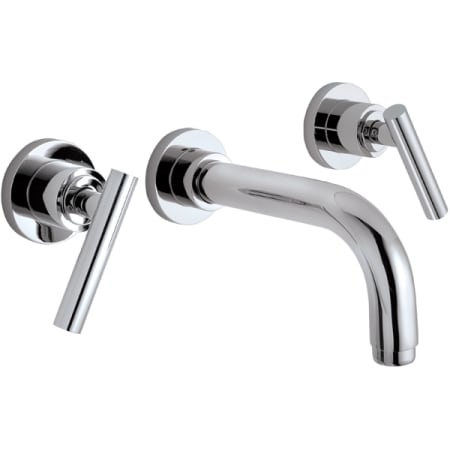 A large image of the California Faucets TO-V6602-9 Polished Chrome
