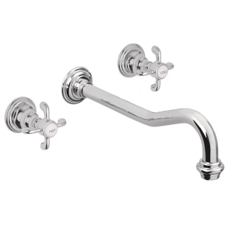 A large image of the California Faucets TO-V6702-9 Polished Chrome