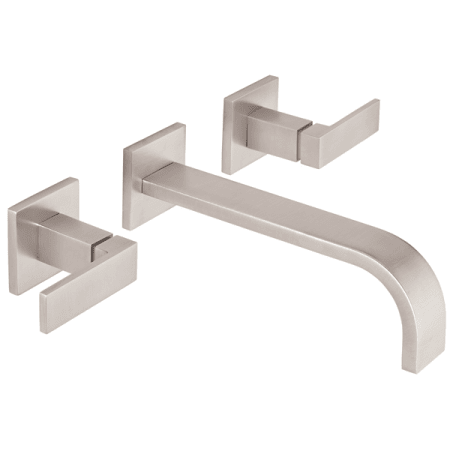 A large image of the California Faucets TO-V7802-9 Satin Nickel
