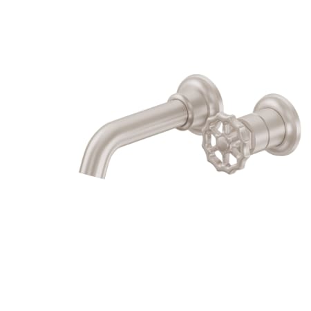 A large image of the California Faucets TO-V8001W-7 Satin Nickel