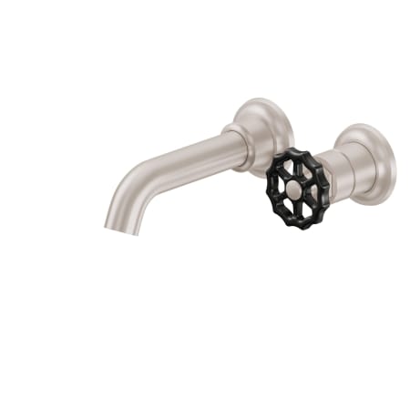 A large image of the California Faucets TO-V8001WB-7 Satin Nickel