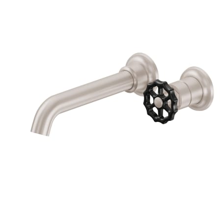 A large image of the California Faucets TO-V8001WB-9 Satin Nickel
