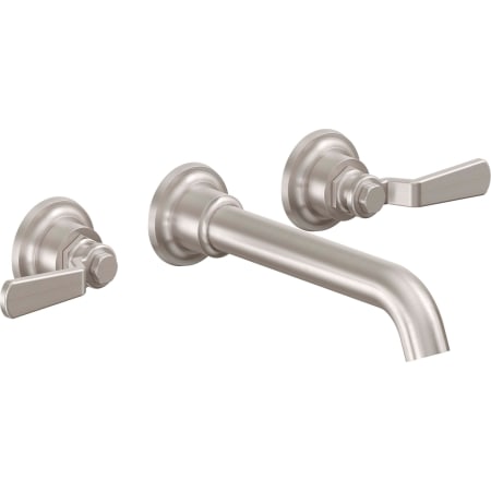 A large image of the California Faucets TO-V8002-9 Satin Nickel