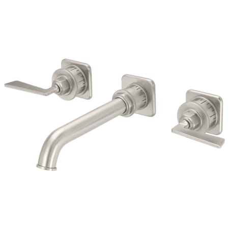 A large image of the California Faucets TO-V8502-9 Satin Nickel