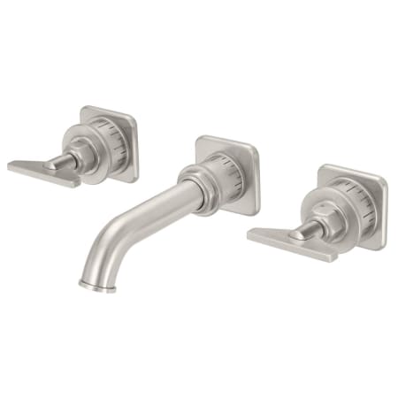 A large image of the California Faucets TO-V8502B-7 Satin Nickel