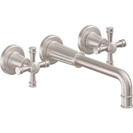 A large image of the California Faucets TO-VC102X-9 Satin Nickel