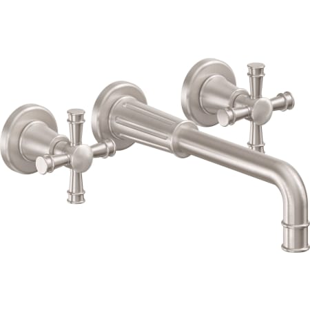 A large image of the California Faucets TO-VC102XS-9 Satin Nickel
