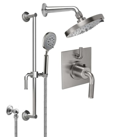 A large image of the California Faucets KT03-30K.18 Satin Nickel