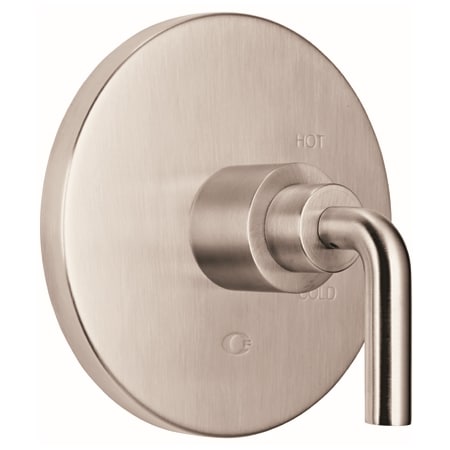 A large image of the California Faucets TO-PBL-74 Satin Nickel