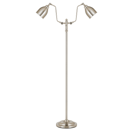 A large image of the Cal Lighting BO-2032FL-2L Brushed Steel