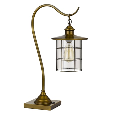 A large image of the Cal Lighting BO-2668DK Rubbed Antiqued Brass