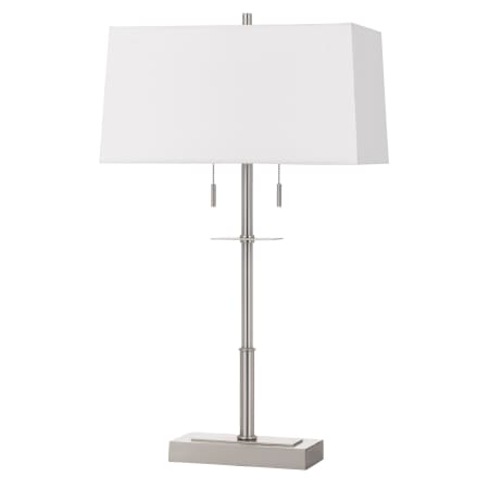 A large image of the Cal Lighting BO-2802TB Brushed Steel
