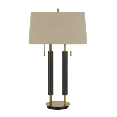 A large image of the Cal Lighting BO-2893DK Antique Brass / Expresso