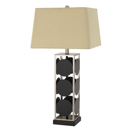 A large image of the Cal Lighting BO-2897TB Black / Antique Silver