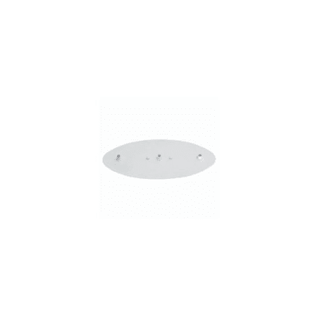 A large image of the Cal Lighting CP3L-PN Frosted White