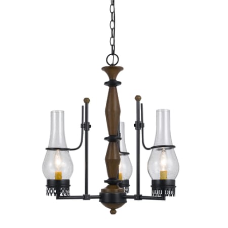 A large image of the Cal Lighting FX-3564/3 Metal / Wood