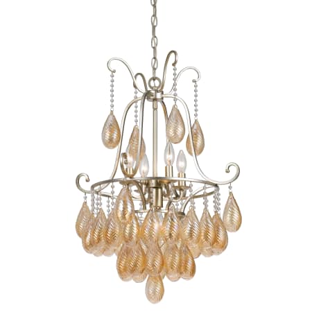 A large image of the Cal Lighting FX-3591-5 Warm Silver