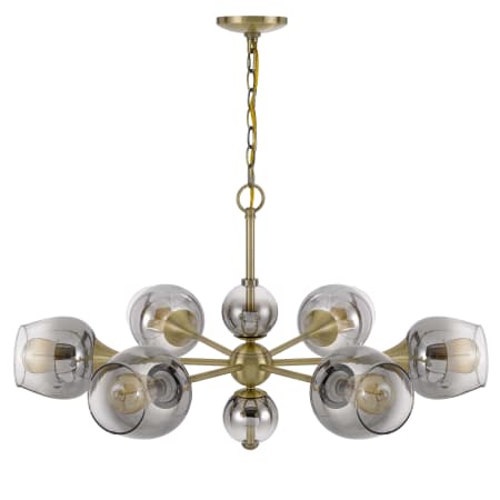 A large image of the Cal Lighting FX-3757-6 Antique Brass