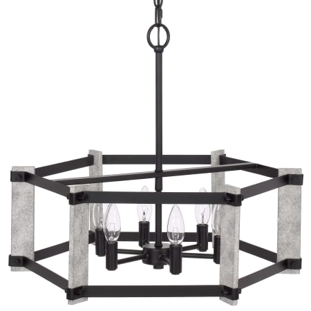 A large image of the Cal Lighting FX-3767-6 Black