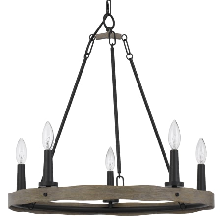 A large image of the Cal Lighting FX-3775-5 Black