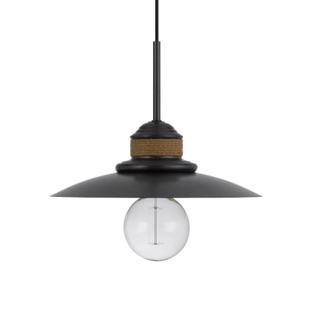 A large image of the Cal Lighting FX-3802-1 Black / Burlap
