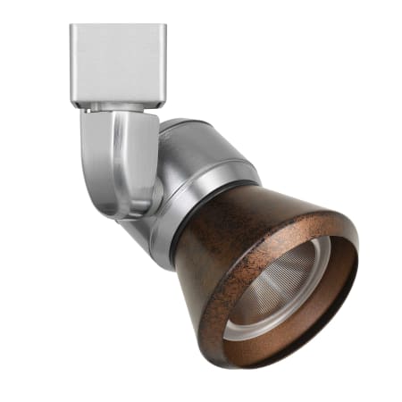 A large image of the Cal Lighting HT-888-CONE Brushed Steel / Rust