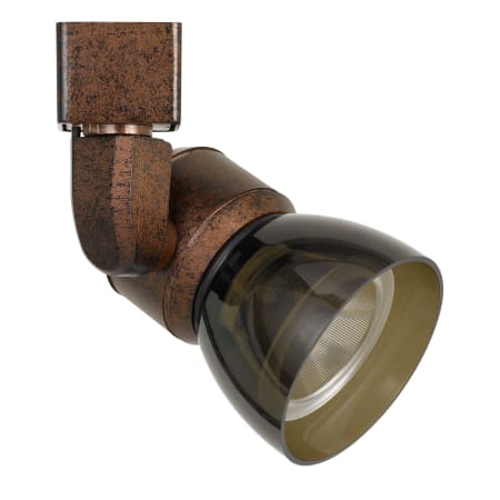 A large image of the Cal Lighting HT-888 Rust / Clear Smoke